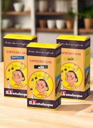 Prova på kaffepaket Passalacqua kaffebönor 3x500g