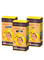 Prova på kaffepaket Passalacqua kaffebönor 3x500g