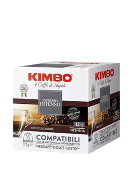 Kimbo Espresso Intenso Dolce Gusto kaffekapslar 16st
