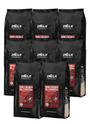 ZOÉGAS Mollbergs Blandning Professional kaffebönor 8x750g