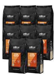 ZOÉGAS Professional Dark Zenith kaffebönor 8x750g