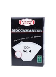 Moccamaster Pappersfilter för 1x4 kaffebryggare