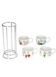 Bialetti Cappuccinokopper 4 stk