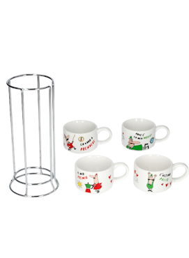 Bialetti Cappuccinokoppar 4st