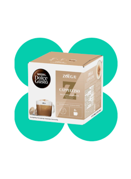 NESCAFÉ Dolce Gusto Cappuccino kaffekapslar 8+8 st