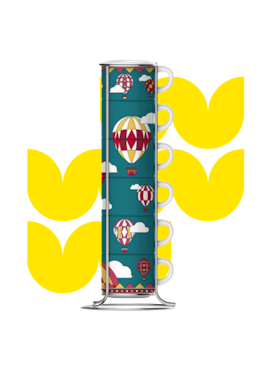 Bialetti Winter Wonderland Espressokoppar 6st