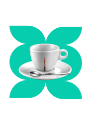Kimbo Espresso Cappuccinokopp