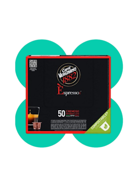 Caffé Vergnano Nespresso Cremoso kaffekapslar 50st