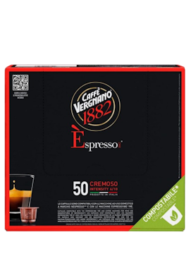 Caffé Vergnano Nespresso Cremoso kaffekapslar 50st