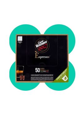 Caffé Vergnano Nespresso Oro kaffekapslar 50st