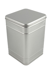 Sølv blikkboks 1 kg