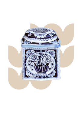 Teburk Pagode Blue & White 200g