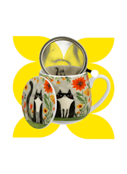 Temugg med sil Cat meadow