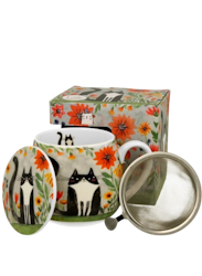 Temugg med sil Cat meadow