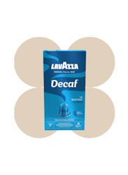 Lavazza Espresso Dek Koffeinfri kaffekapsler 10-pakning