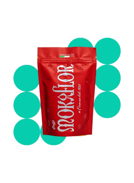 Mokaflor Red Blend malet kaffe 250g
