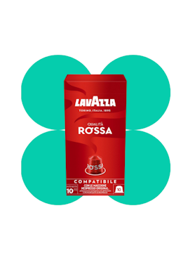 Lavazza Qualità Rossa nespressokapslar 10-p