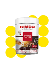 Kimbo Espresso Napoli malt kaffe 250g på boks