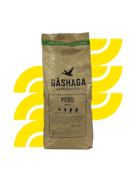 Gåshaga kafferosteri Peru kaffebönor 1000g