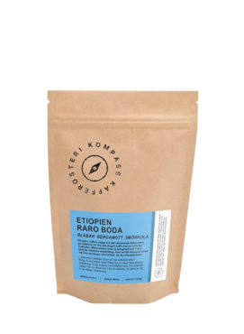 Kompass kafferosteri Etiopien Raro Boda kaffebönor 250g