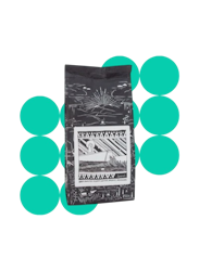Lemmel Ekologiskt mörkrostat filter malet kaffe 250g