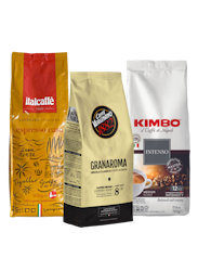 Prøv italienske kaffebønner 3 x 500 g
