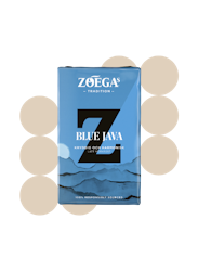 ZOÉGAS Blue Java malet kaffe 450g