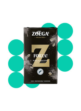 ZOÉGAS Forza! malet kaffe 450g