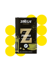 ZOÉGAS Presso gemahlener Kaffee 450g
