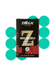 Zoegas Mollbergs blandning malet kaffe 450g