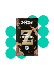 ZOÉGAS Pasion Colombia gemahlener Kaffee 450g