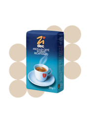 Zicaffe Zidec decaf koffeinfri malt kaffe 250 g