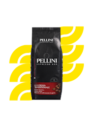 Pellini No4 Crema Tradizionale kaffebønner 1000g
