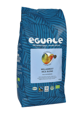 Eguale Inca Blend Mellanrost kaffebönor 1000g
