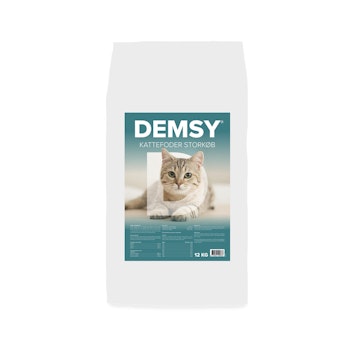 Demsy Kattfoder - Storköp - 12 kg