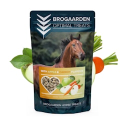 Brogaarden Optimal Treats - Äpple & Morot  1 kg