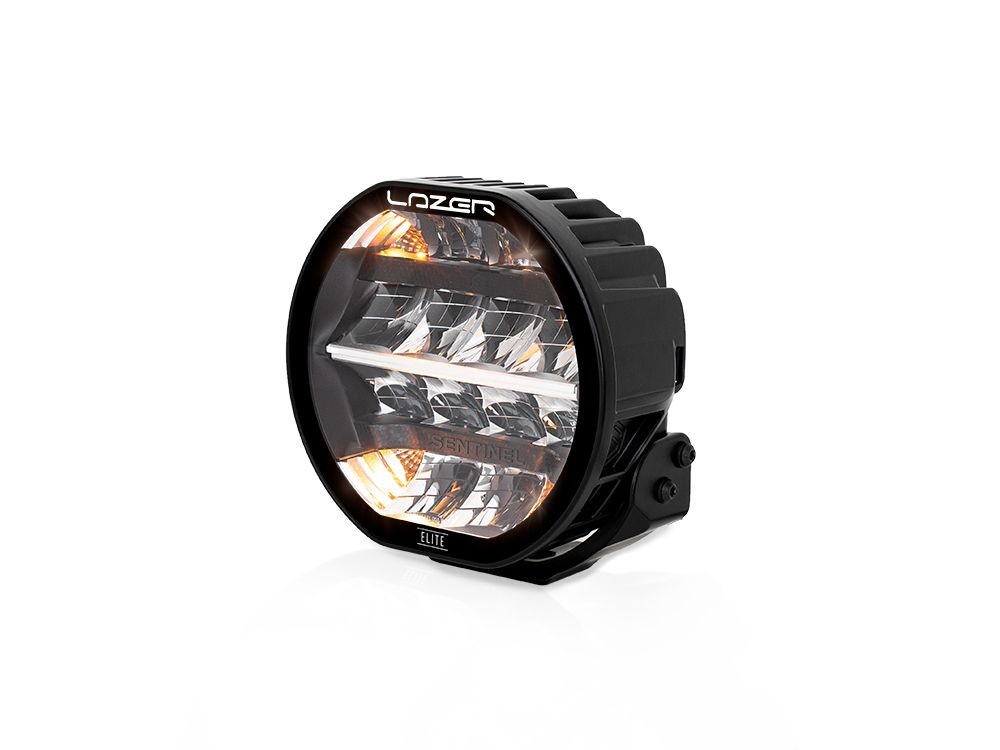 Led extraljus 7 tum - Lazer Sentinel Elite med positionsljus