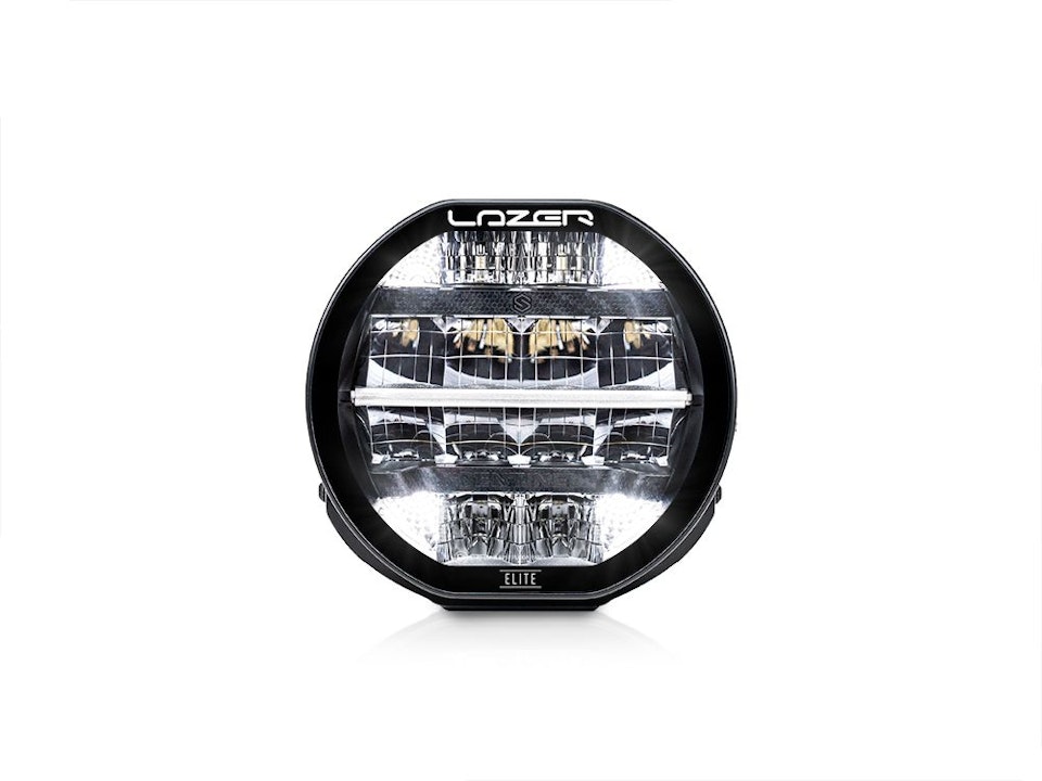 Led extraljus 7 tum - Lazer Sentinel Elite med positionsljus