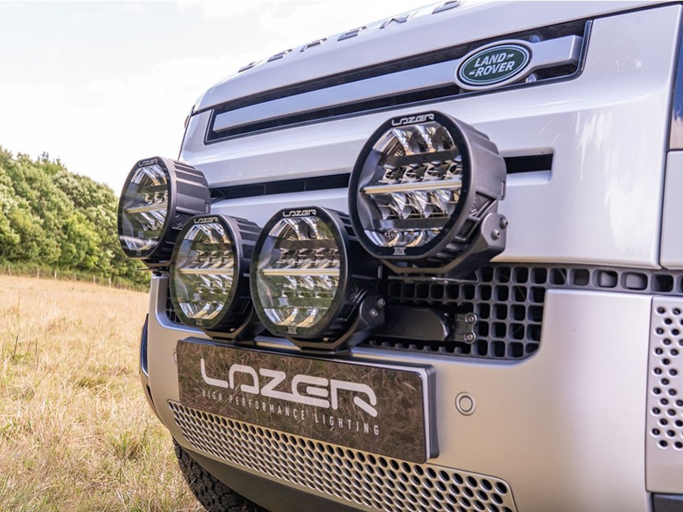 Led extraljus 7 tum - Lazer Sentinel