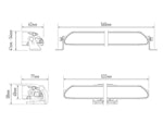 Ledramp Slim, 21 tum - Lazer Linear 18 Elite