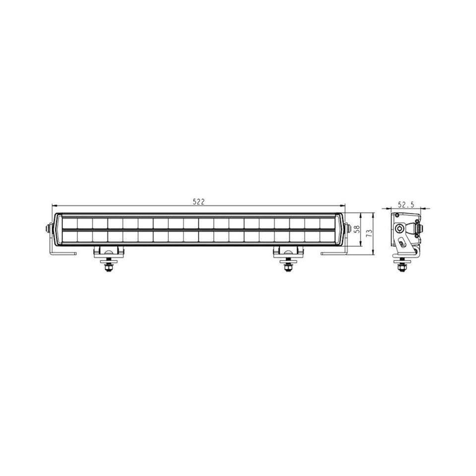 Ledramp 20 tum - Razor Driver Edition Dubbelrad