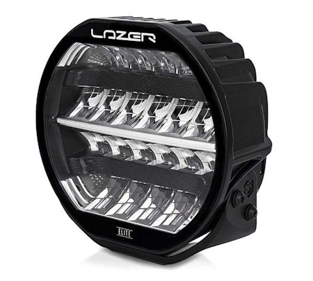 Led extraljus 9 tum - Lazer Sentinel Elite med positionsljus