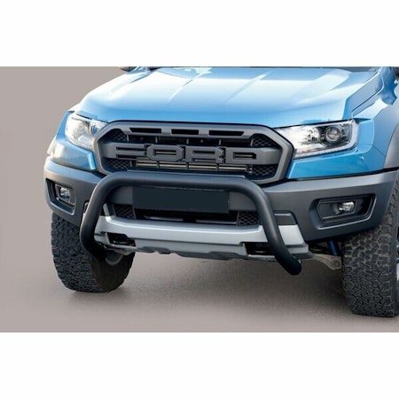 Frontbåge Delta 76mm Ford Ranger Raptor 2019- Svart