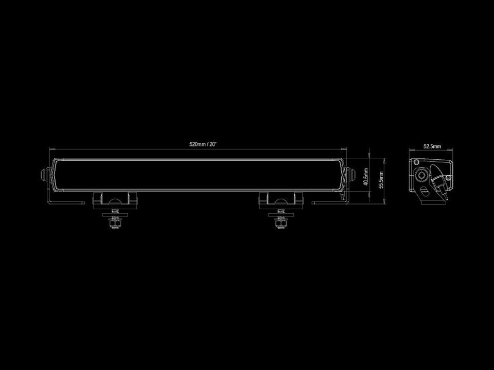 LED-rampspaket Razor Drivers Edition 90W 20"