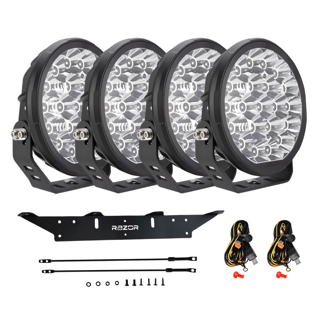 Extraljuspaket (4 st extraljus) - V-sight RAGE, 120W