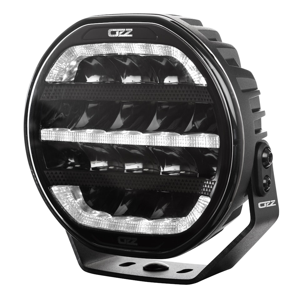 Led extraljus 7 tum - Ozz XR2 P7 med positionsljus