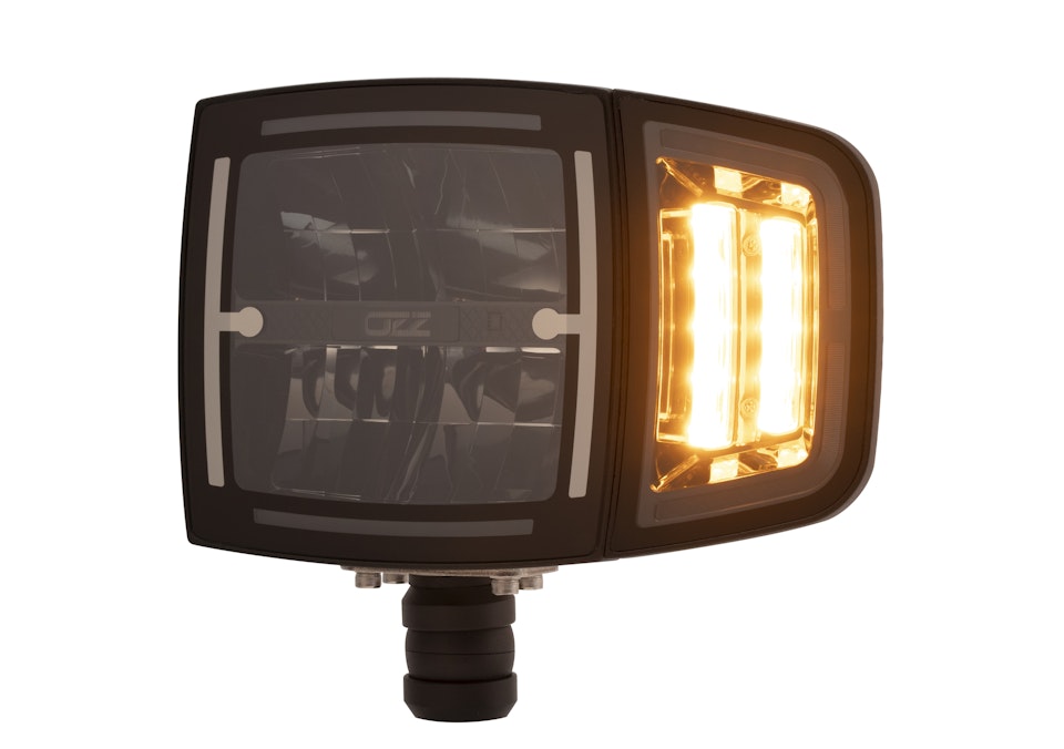Ploglampa OZZ XP1 med värmelins och blixtljus
