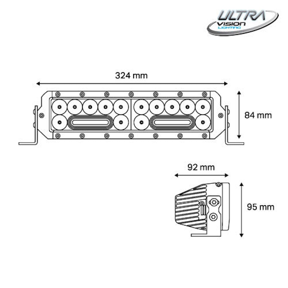 Ledramp 13 tum - Ultra Vision Nitro Maxx 105W