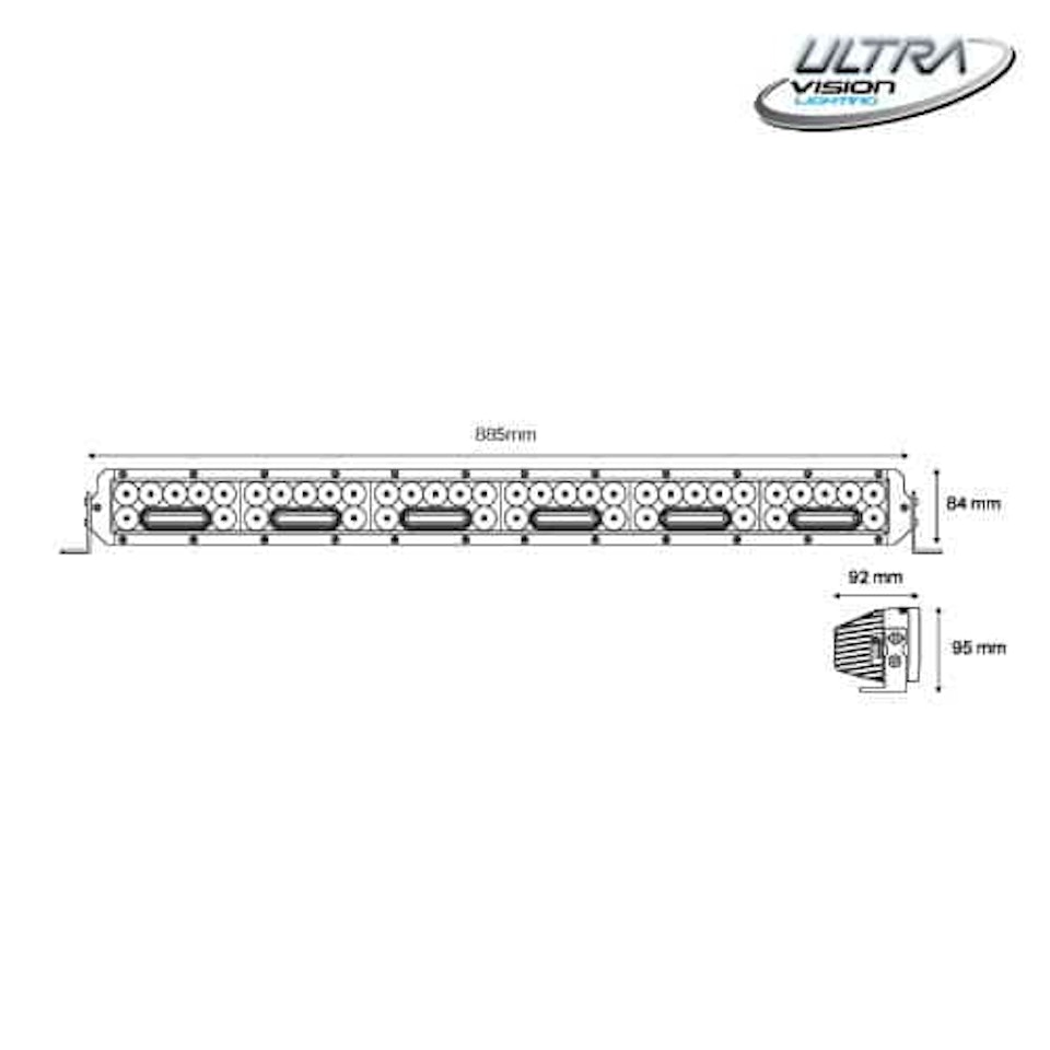 Ledramp 35 tum - Ultra Vision Nitro Maxx 305W