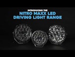 Led extraljus 9 tum - Ultra Vision Nitro Maxx Combo 2-pack